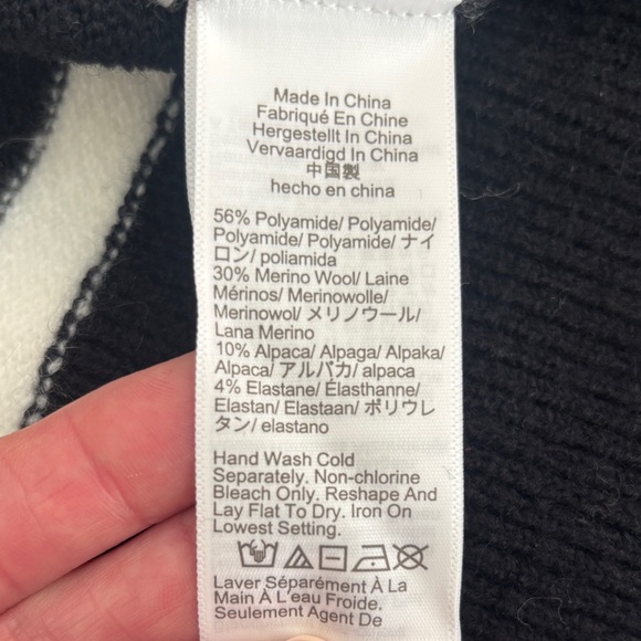 J. Crew Strip Sweater Size S  NWT - Picture 10 of 11